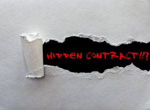 Hidden Contract