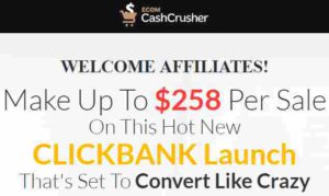 Ecom cash crusher affiliate earnings 