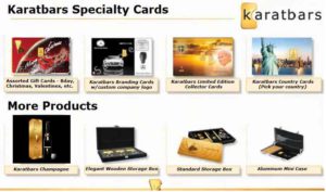 Karatbars products 