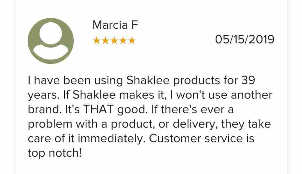Shaklee good