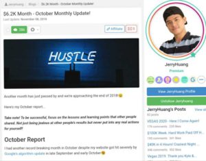 Success story wealthy affiliate 
