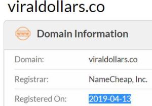 Viral dollars domain age 
