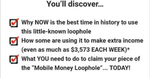 Mobile money loophole unrealistic expectations 