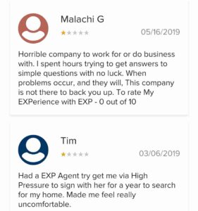 Exp realty bad