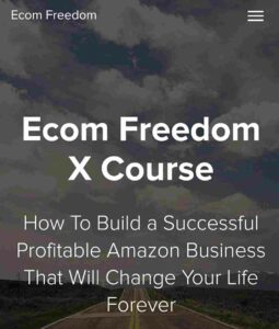 Amazon ecom freedom