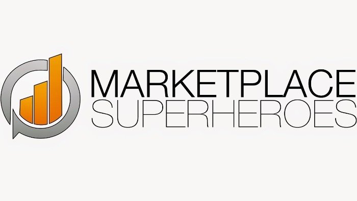 Marketplace superheros logo