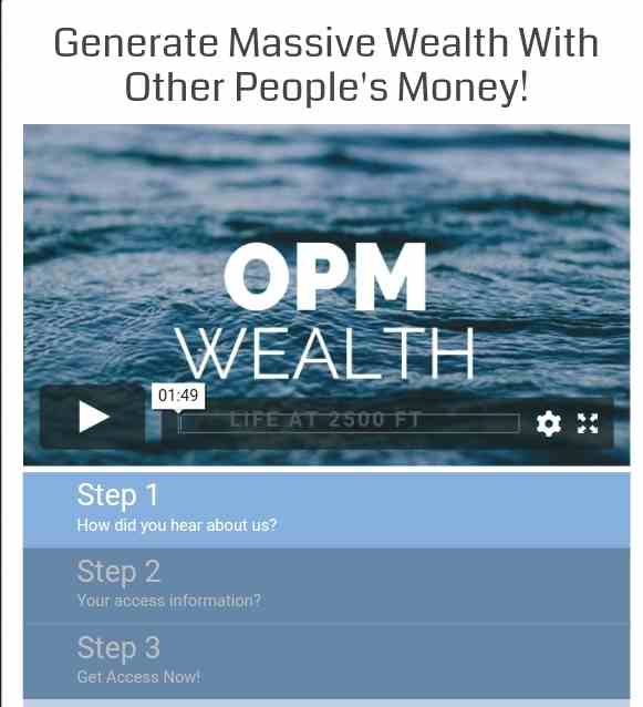 OPM Wealth front page 